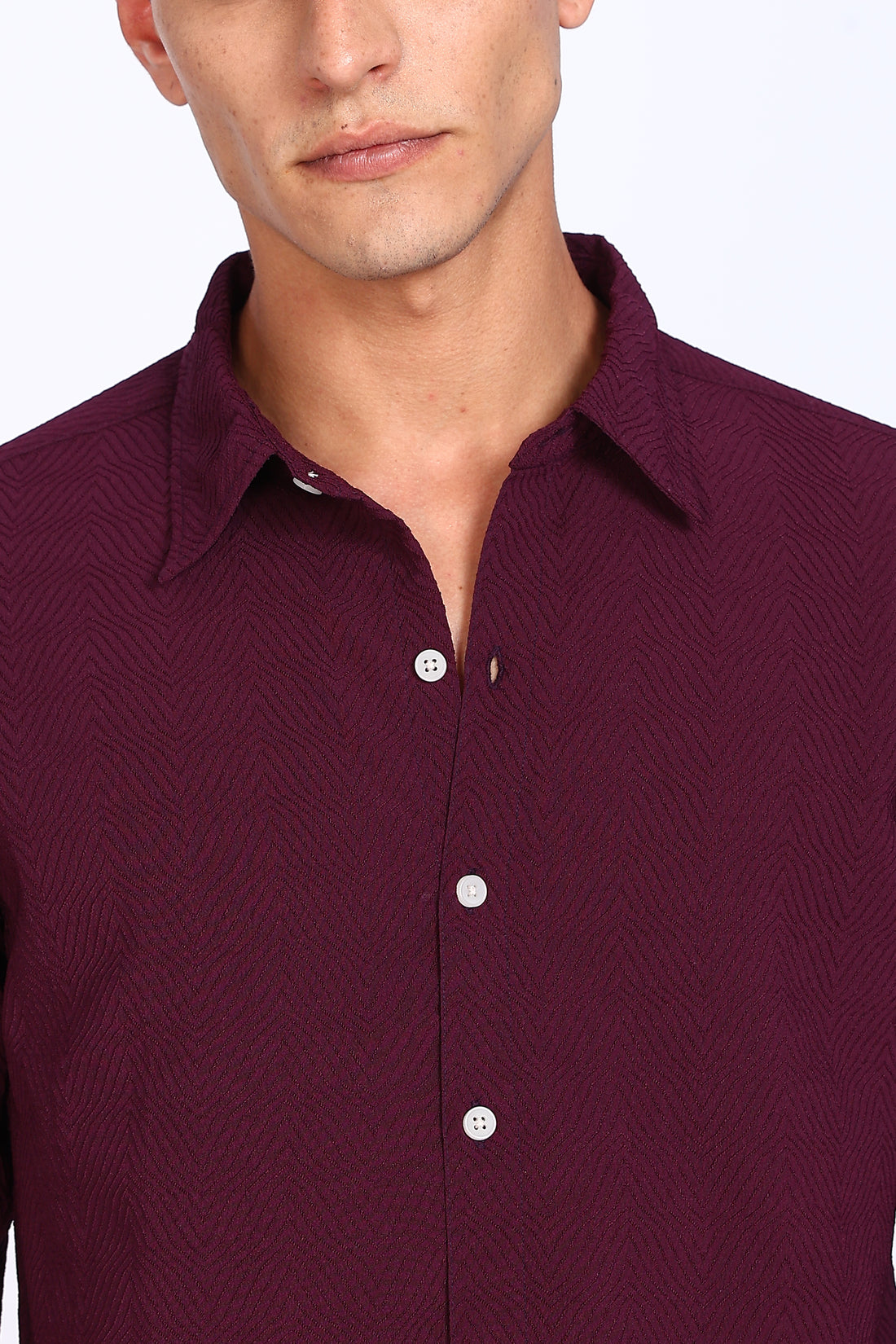 Wine Texture Full Shirt