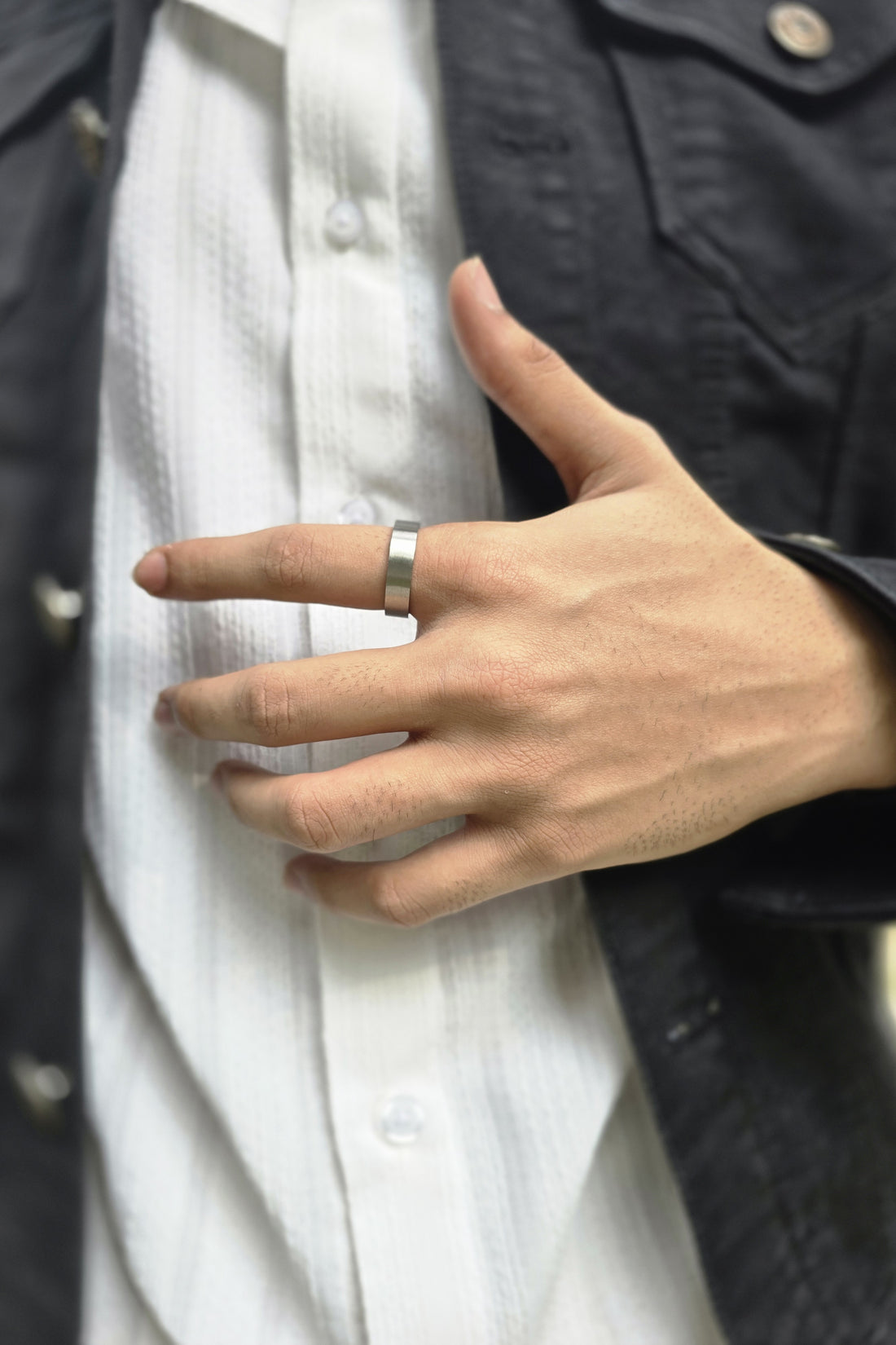 Raw Titan Antitarnish Ring